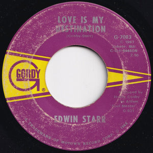 Edwin Starr - Twenty-Five Miles / Love Is My Destination (7 inch Record / Used)