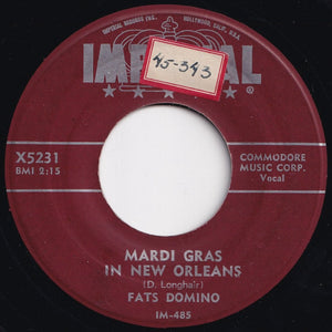 Fats Domino - Going To The River / Mardi Gras In New Orleans (7 inch Record / Used)