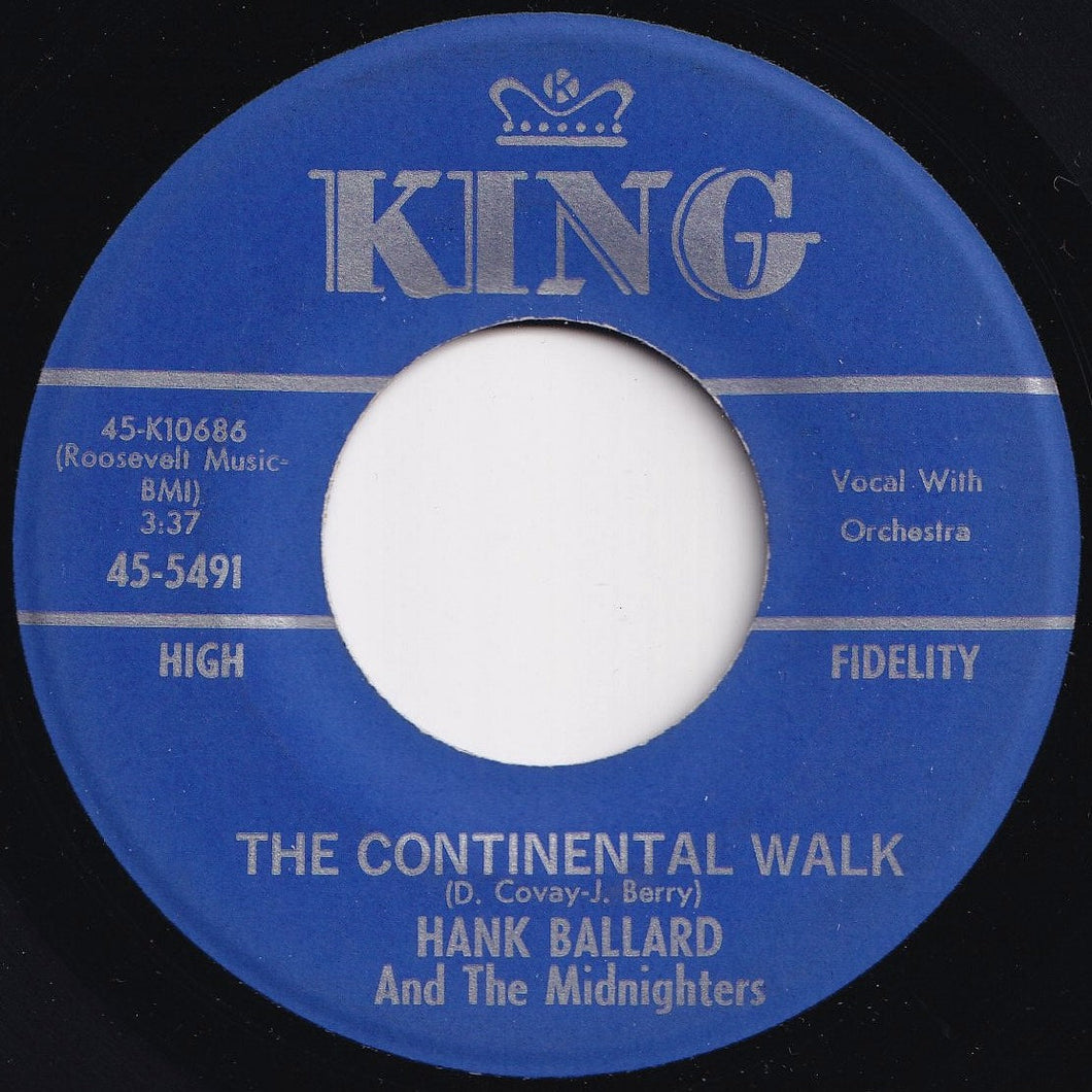 Hank Ballard And The Midnighters - Continental Walk / What Is This I See (7 inch Record / Used)