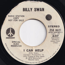 Load image into Gallery viewer, Billy Swan - I Can Help (Mono) / (Stereo) (7 inch Record / Used)
