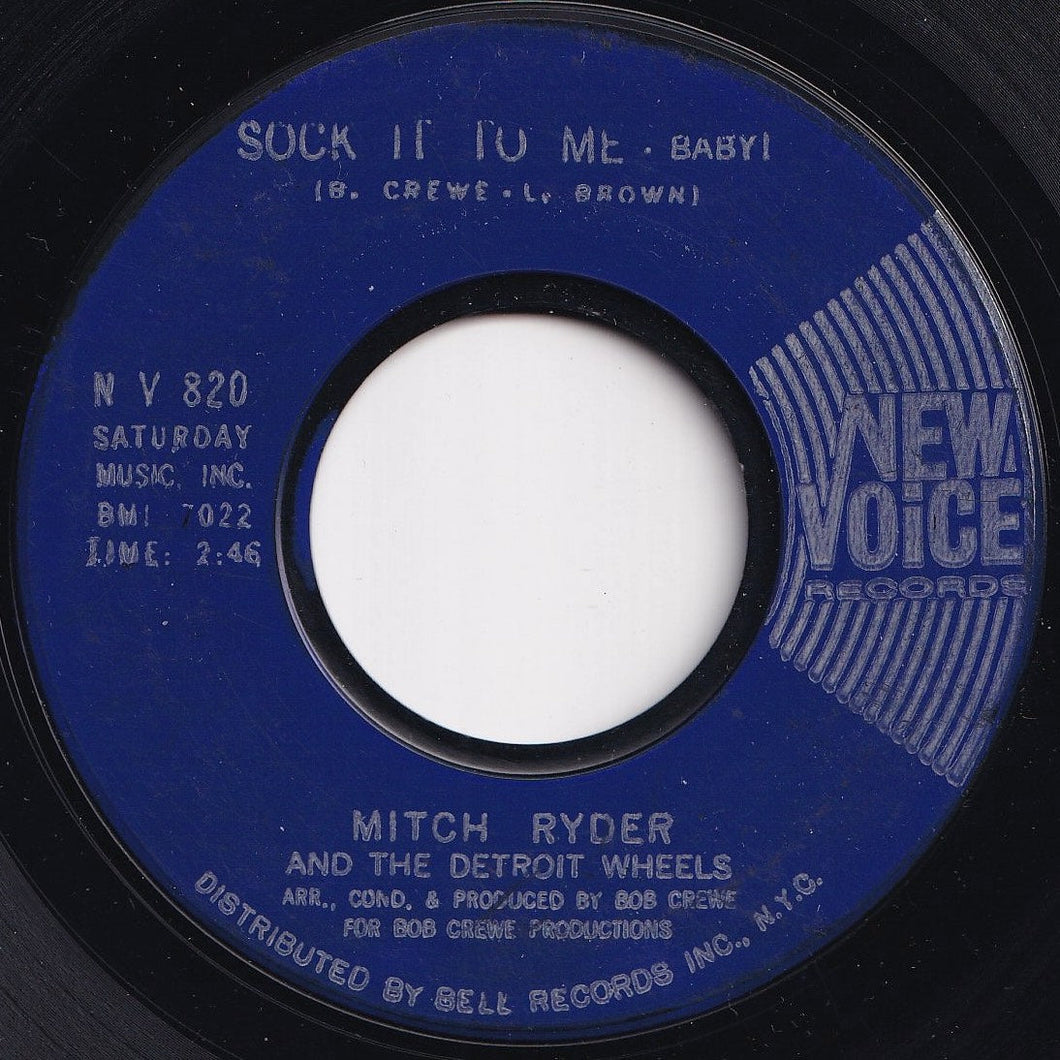 Mitch Ryder And The Detroit Wheels - Sock It To Me - Baby! / I Never Had It Better (7 inch Record / Used)
