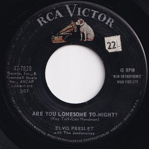 Elvis Presley - Are You Lonesome To-Night? / I Gotta Know (7 inch Record / Used)