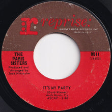 画像をギャラリービューアに読み込む, Paris Sisters - It&#39;s My Party / My Good Friend (7 inch Record / Used)
