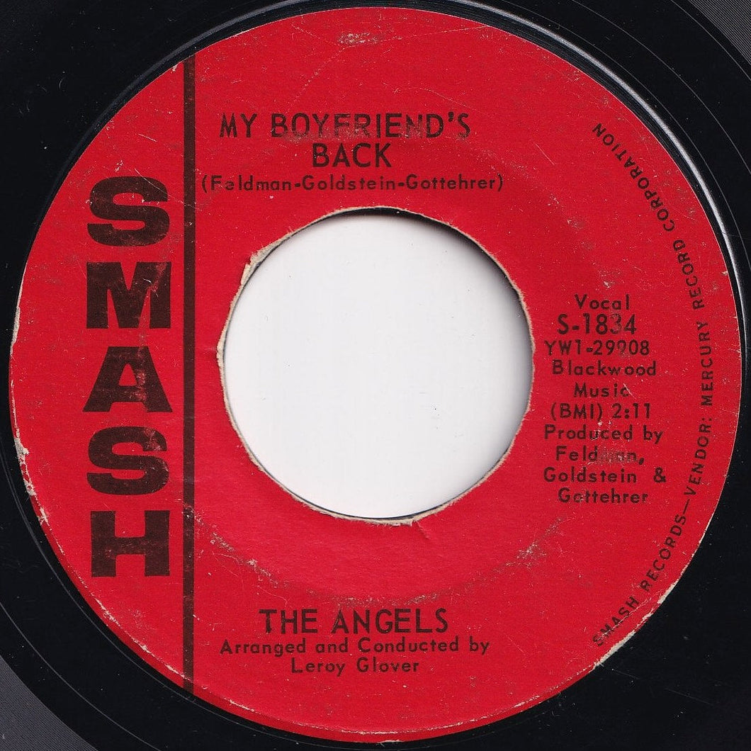 Angels - My Boyfriend's Back / (Love Me) Now (7 inch Record / Used)