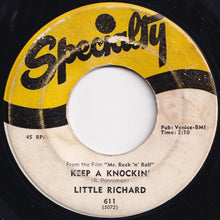 Load image into Gallery viewer, Little Richard - Keep A Knockin&#39; / Can&#39;t Believe You Wanna Leave (7 inch Record / Used)
