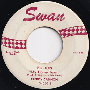 Freddy Cannon - Chattanooga Shoe Shine Boy / Boston "My Home Town" (7 inch Record / Used)