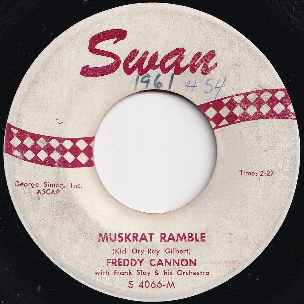 Freddy Cannon - Muskrat Ramble / Two Thousand-88 (7 inch Record / Used)