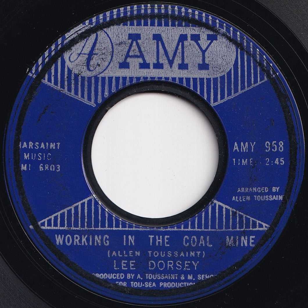 Lee Dorsey - Working In The Coal Mine / Mexico (7 inch Record / Used)