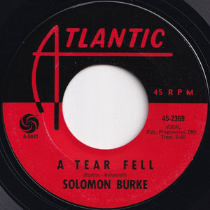 Solomon Burke - Presents For Christmas / A Tear Fell (7 inch Record / Used)