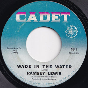 Ramsey Lewis - Wade In The Water / Ain't That Peculiar (7 inch Record / Used)