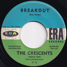 Load image into Gallery viewer, Crescents - Pink Dominos / Breakout (7 inch Record / Used)
