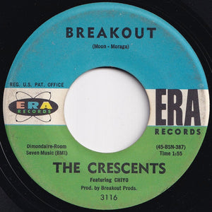 Crescents - Pink Dominos / Breakout (7 inch Record / Used)
