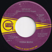 Load image into Gallery viewer, Teena Marie - Square Biz / Opus III (Does Anybody Care) (7 inch Record / Used)
