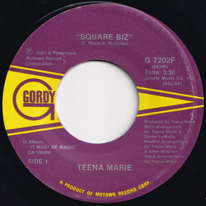 Teena Marie - Square Biz / Opus III (Does Anybody Care) (7 inch Record / Used)