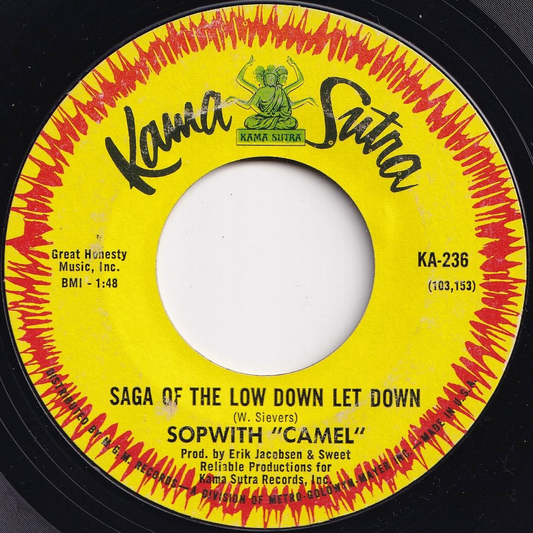 Sopwith Camel - Saga Of The Low Down Let Down / The Great Morpheum (7 inch Record / Used)