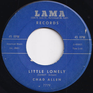 Chad Allen - Domino / Little Lonely (7 inch Record / Used)