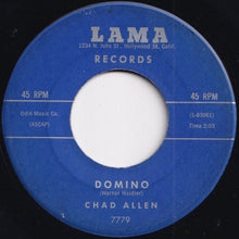 画像をギャラリービューアに読み込む, Chad Allen - Domino / Little Lonely (7 inch Record / Used)
