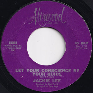 Jackie Lee - The Duck / Let Your Conscience Be Your Guide (7 inch Record / Used)