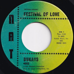 Dukays - Festival Of Love / Nite Owl (7 inch Record / Used)