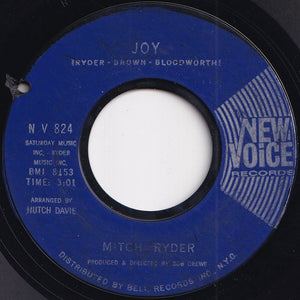 Mitch Ryder - Joy / I'd Rather Go To Jail (7 inch Record / Used)