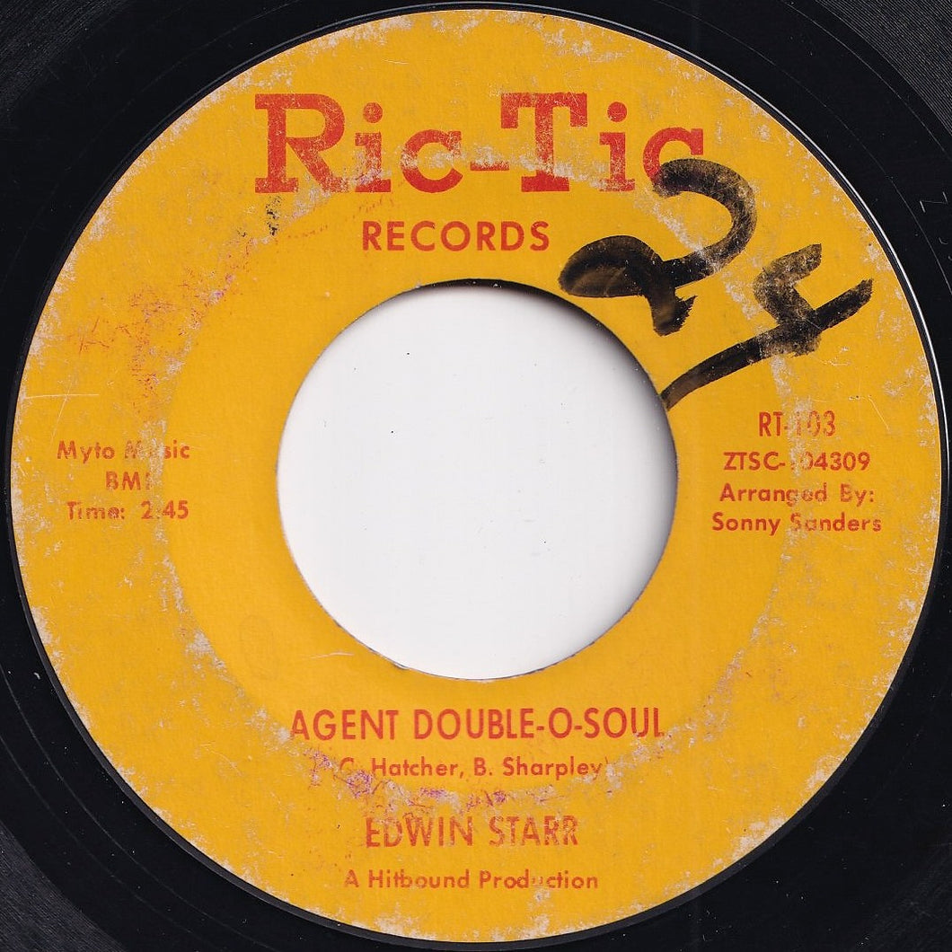 Edwin Starr - Agent Double-O-Soul / (Instrumental) (7 inch Record / Used)