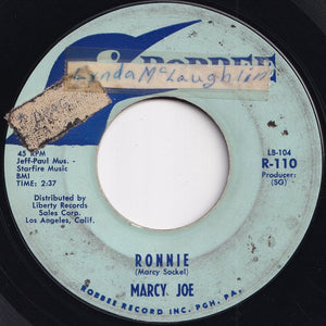 Marcy Joe - Ronnie / My First Mistake (7 inch Record / Used)