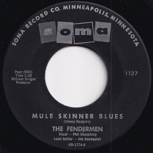 Fendermen - Mule Skinner Blues / Torture (7 inch Record / Used)