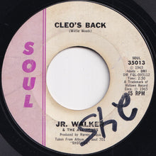 画像をギャラリービューアに読み込む, Jr. Walker &amp; The All Stars - Shake And Fingerpop / Cleo&#39;s Back (7 inch Record / Used)
