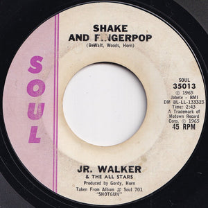 Jr. Walker & The All Stars - Shake And Fingerpop / Cleo's Back (7 inch Record / Used)