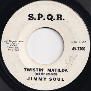 Jimmy Soul - Twistin' Matilda (And The Channel) / I Can't Hold Out Any Longer (7 inch Record / Used)