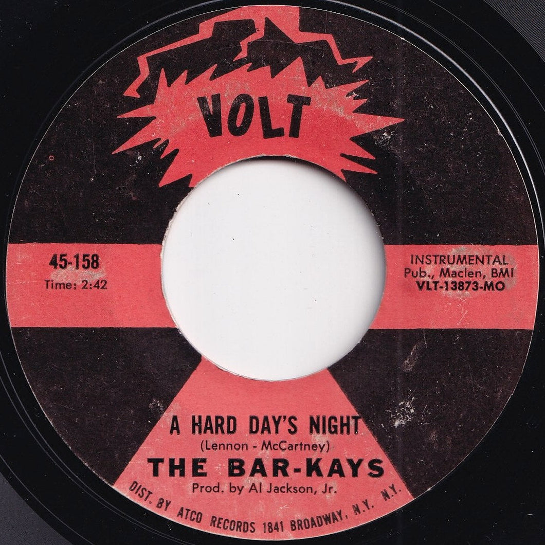 Bar-Kays - A Hard Day's Night / I Want Someone (7 inch Record / Used)