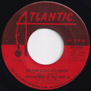 Archie Bell & The Drells - "There's Gonna Be A" Showdown / Go For What You Know (7 inch Record / Used)