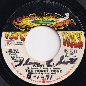 Honey Cone - Want Ads / We Belong Together (7 inch Record / Used)
