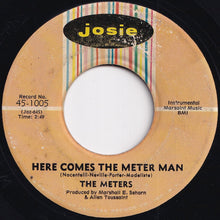 画像をギャラリービューアに読み込む, Meters - Cissy Strut / Here Comes The Meter Man (7 inch Record / Used)
