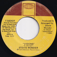 画像をギャラリービューアに読み込む, Stevie Wonder - Living For The City / Visions (7 inch Record / Used)
