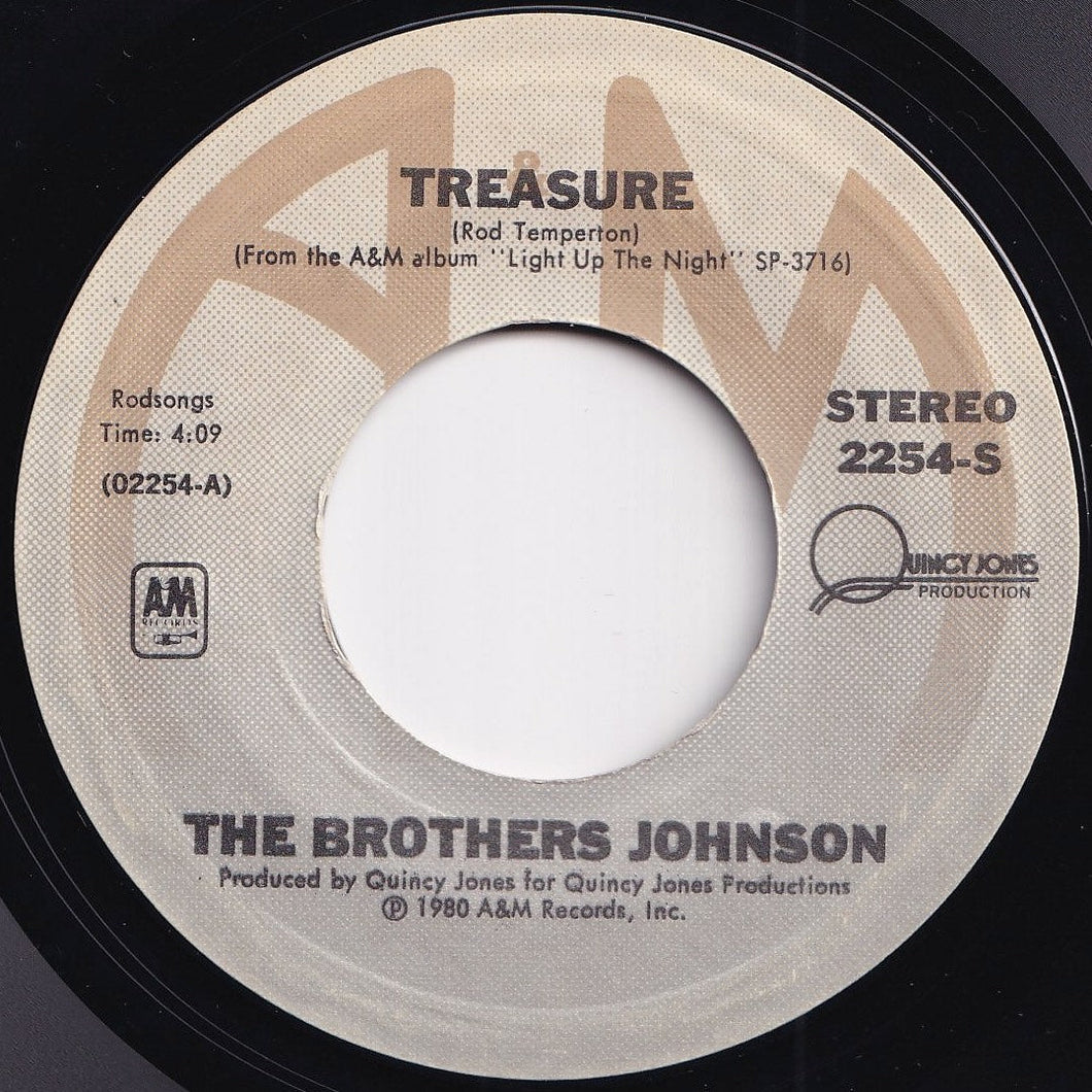 Brothers Johnson - Treasure / Smilin' On Ya (7 inch Record / Used)