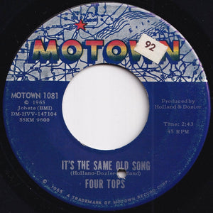 Four Tops - It's The Same Old Song / Your Love Is Amazing (7 inch Record / Used)