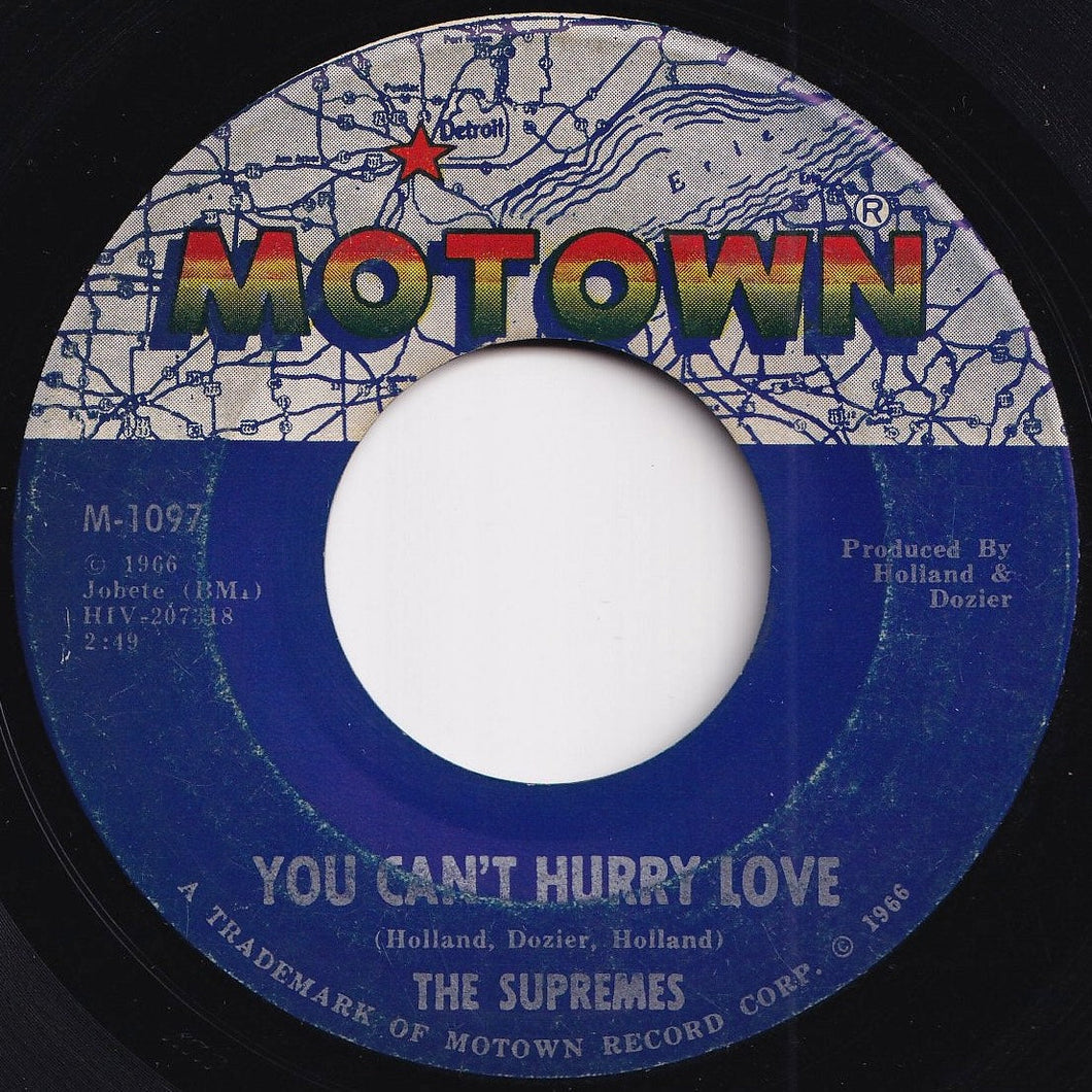 Supremes - You Can't Hurry Love / Put Yourself In My Place (7 inch Record / Used)