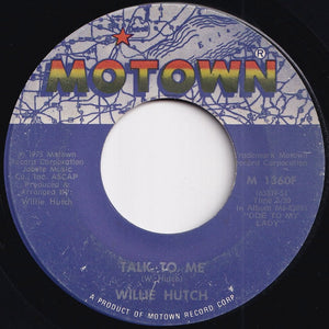 Willie Hutch - Love Power / Talk To Me (7 inch Record / Used)