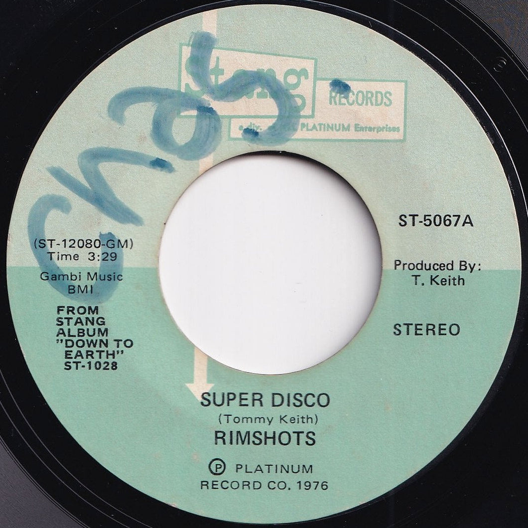 Rimshots - Super Disco / Groove Bus (7 inch Record / Used)