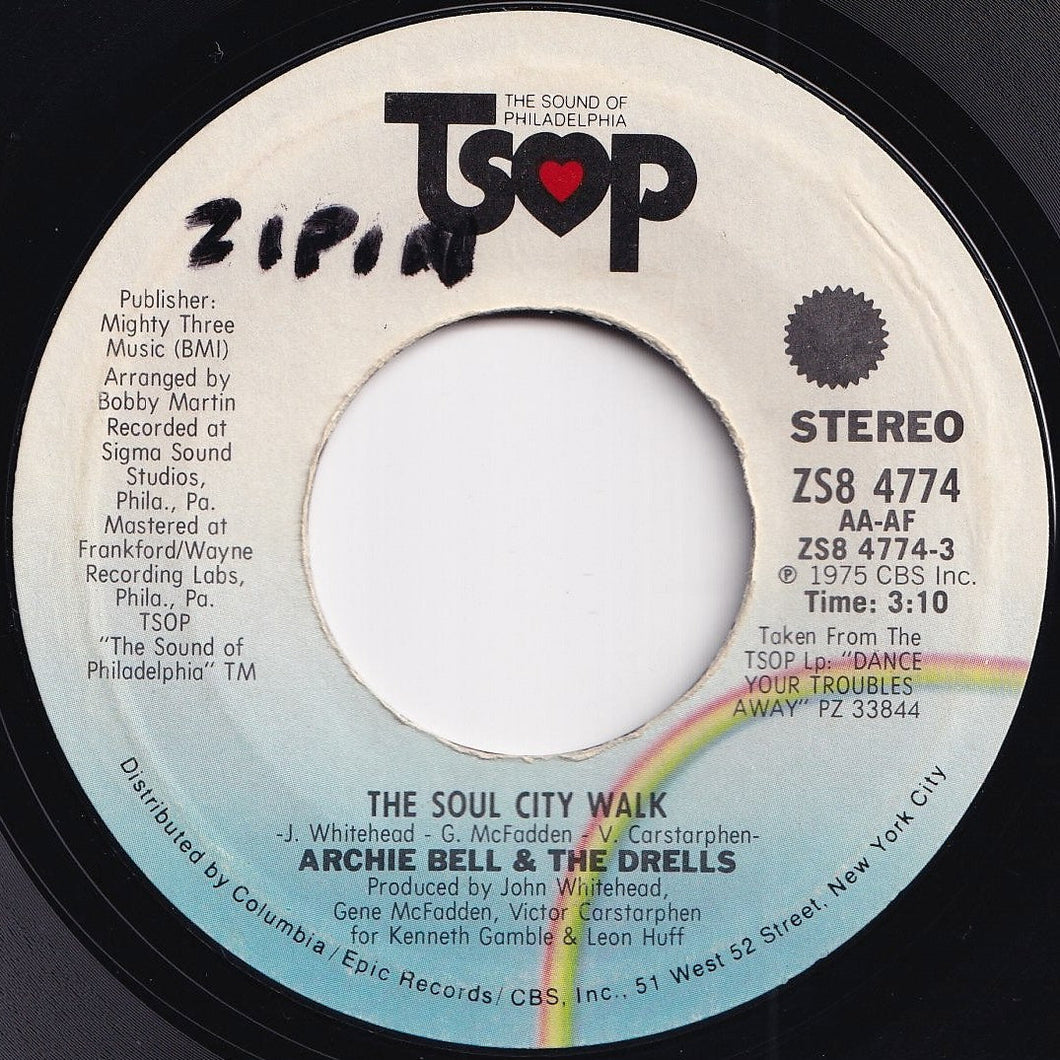 Archie Bell & The Drells - The Soul City Walk / King Of The Castle (7 inch Record / Used)