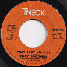 画像をギャラリービューアに読み込む, Isley Brothers - That Lady (Part 1) / (Part 2) (7 inch Record / Used)
