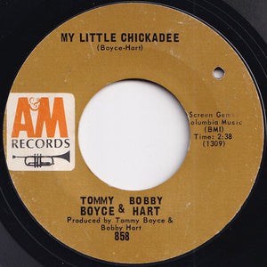 Tommy Boyce & Bobby Hart - Out & About / My Little Chickadee (7 inch Record / Used)