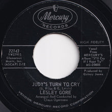 画像をギャラリービューアに読み込む, Lesley Gore - Judy&#39;s Turn To Cry / Just Let Me Cry (7 inch Record / Used)
