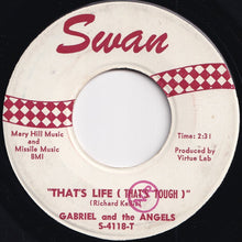 画像をギャラリービューアに読み込む, Gabriel And The Angels - That&#39;s Life (That&#39;s Tough) / Don&#39;t Wanna Twist No-More (7 inch Record / Used)
