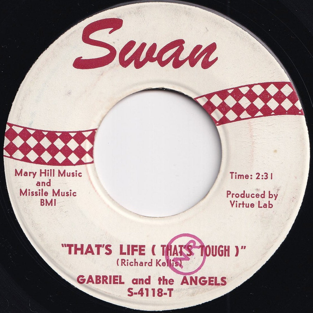 Gabriel And The Angels - That's Life (That's Tough) / Don't Wanna Twist No-More (7 inch Record / Used)