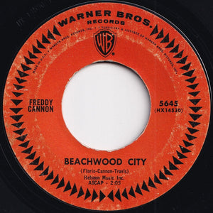 Freddy Cannon - Action / Beachwood City (7 inch Record / Used)