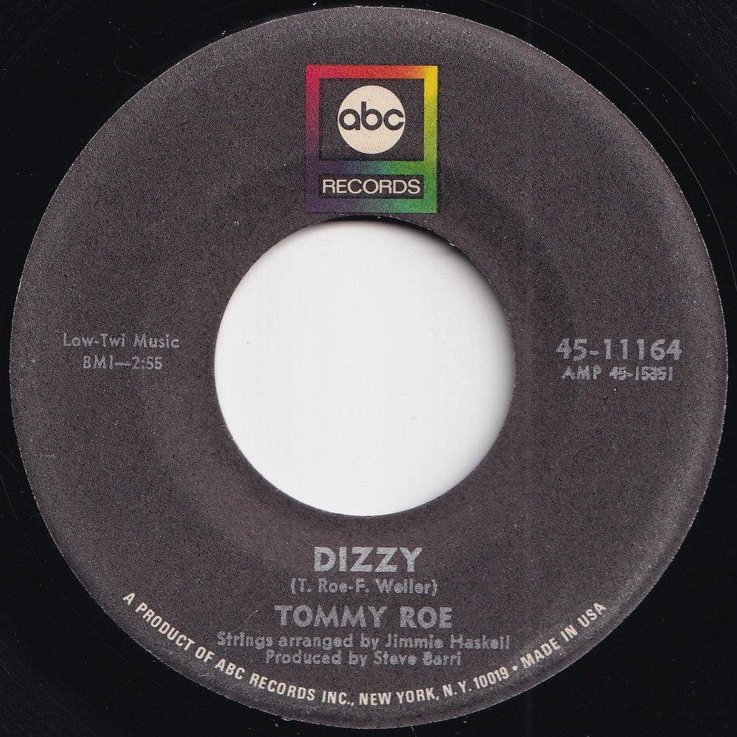 Tommy Roe - Dizzy / The You I Need (7 inch Record / Used)