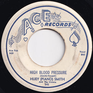 Huey "Piano" Smith & His Clowns - Don't You Just Know It / High Blood Pressure (7 inch Record / Used)