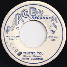 Load image into Gallery viewer, Jimmy Clanton - Go, Jimmy, Go / I Trusted You (7 inch Record / Used)
